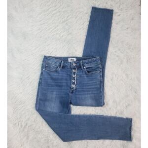 Paige Margot Frayed Fly Skinny Jeans 28 / 6